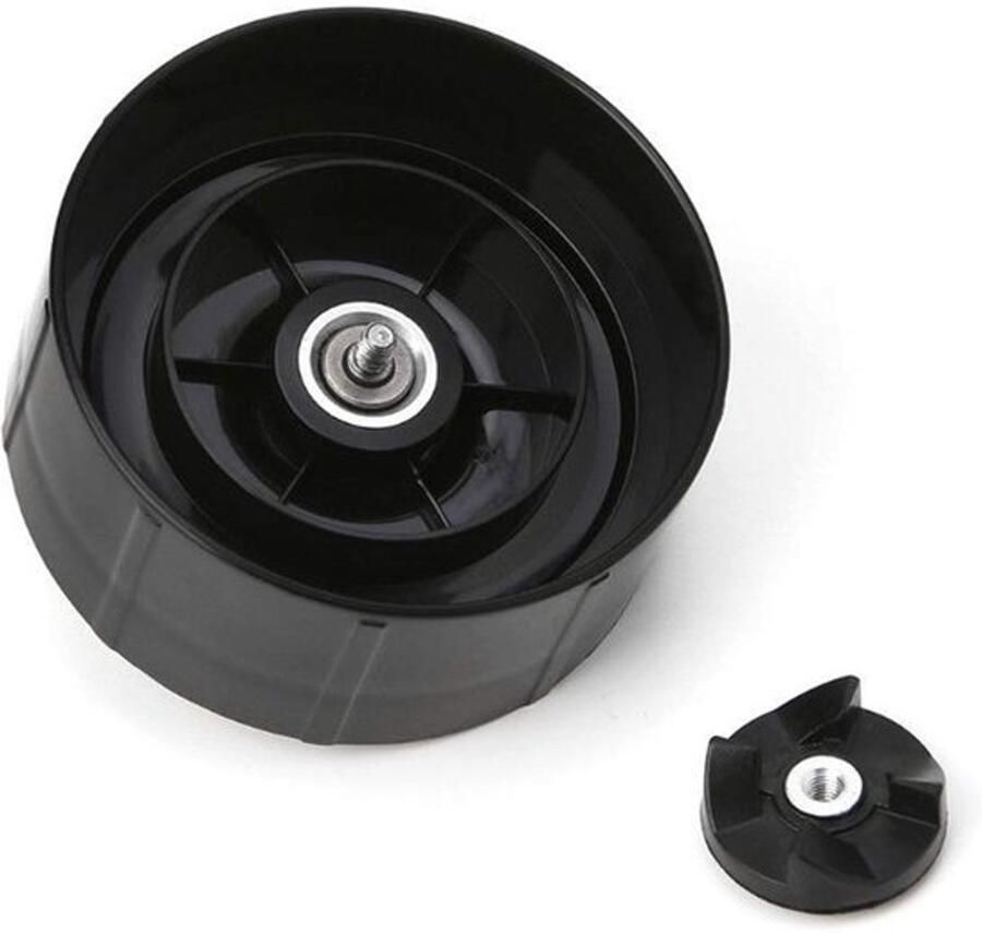 Reserveonderdeel Kruismes voor Staafmixer Duurzaam ABS en Roestvrijstalen Ontwerp Krachtig Vervangend Mes voor Sapcentrifuge Eenvoudige Installatie 1 Eenheid (BLACK)