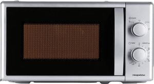 Respekta vrijstaande magnetron MW700 Onderbouw magnetron 20 L Zilver 700 Watt Onderbouw vrijstaande microgolf