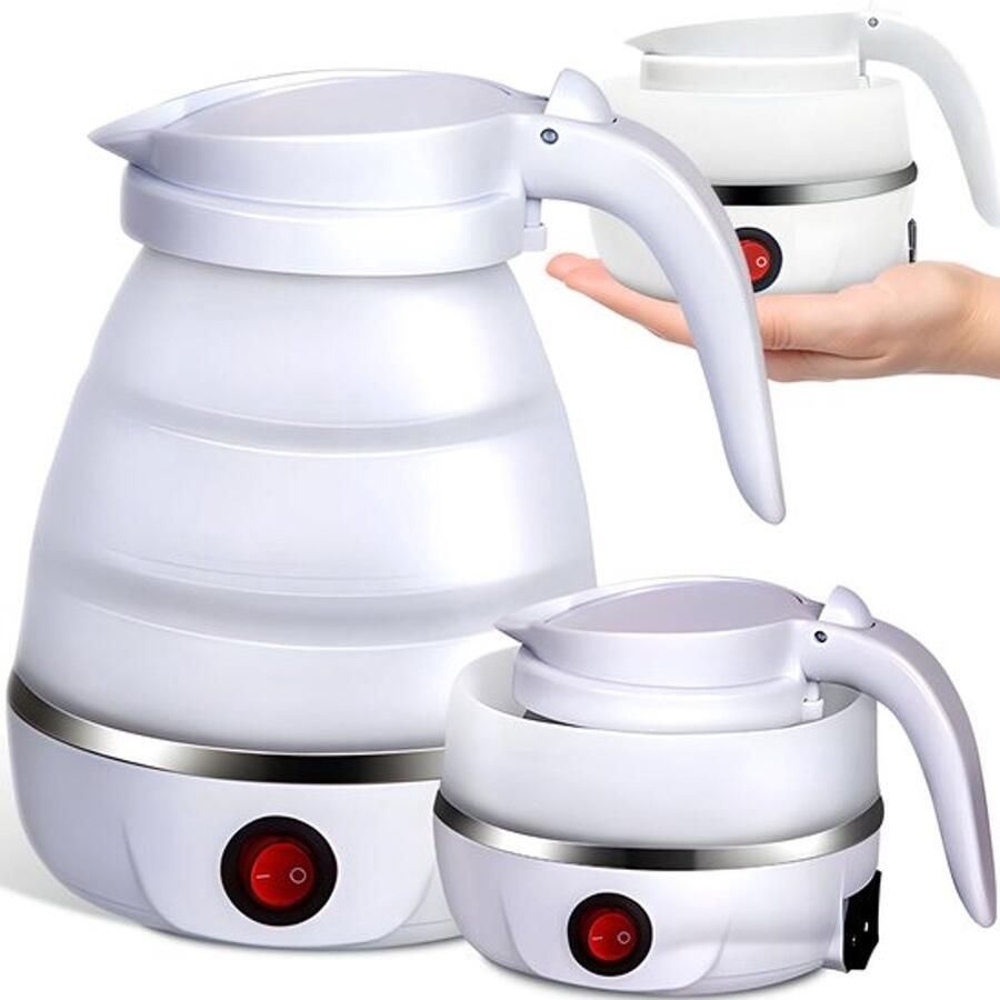 Retoo Vouwbare Waterkoker Vouwbare camping waterkoker Retoo 0 6l silicone 750w