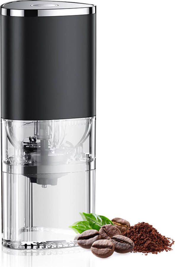 Revo Goods Elektrische koffiemolen One touch bediening koffiezetapparaat- koffiemaler Kruidenmolen -koffiebonen- Coffeegrinder black friday deals 2023