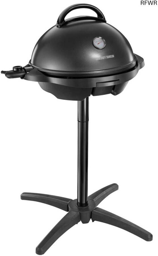 RFWR 2-in-1 Elektrische Grill voor Binnen en Buiten Staande Grill met Temperatuurdisplay Ø44 5 cm 2400 Watt