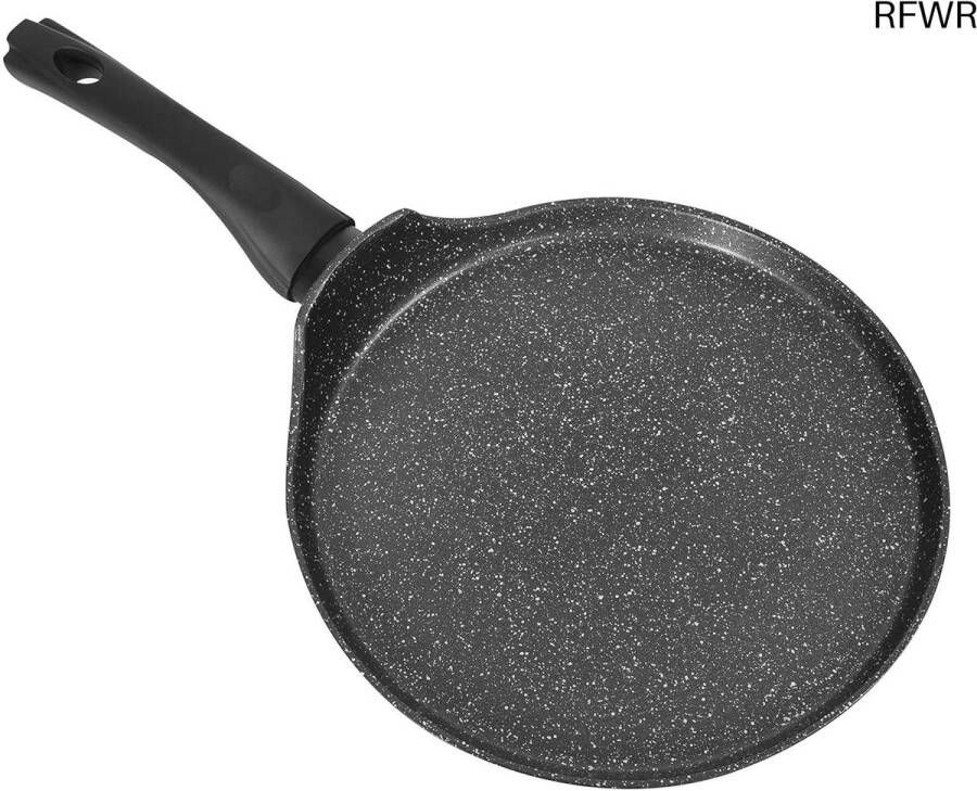 RFWR 26cm Pannenkoekenpan met Antiaanbaklaag Geschikt voor Alle Soorten Kookplaten