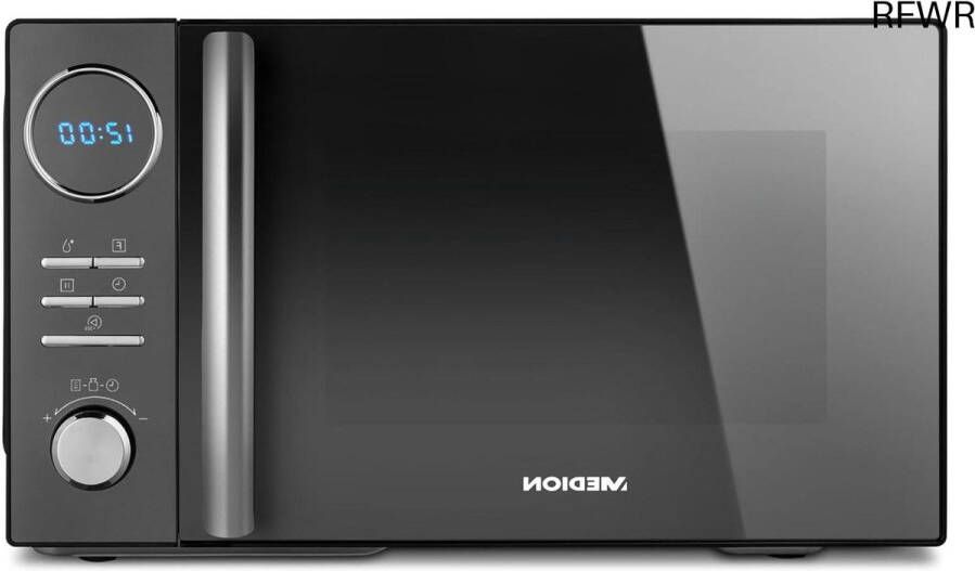 RFWR 3-in-1 Magnetron met Grill en Heteluchtfunctie 23 liter 900 watt 10 Automatische Programma's