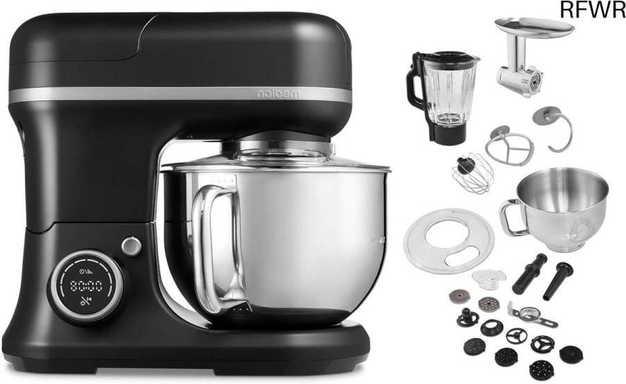 RFWR 3 in 1 Universele Keukenmachine Digitaal 1200 Watt 8 Standen Multifunctioneel Met IJsbereiding