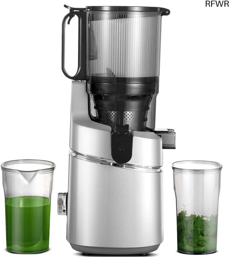RFWR Automatische alles-in-één sapcentrifuge voor groenten en fruit met 1 8L capaciteit