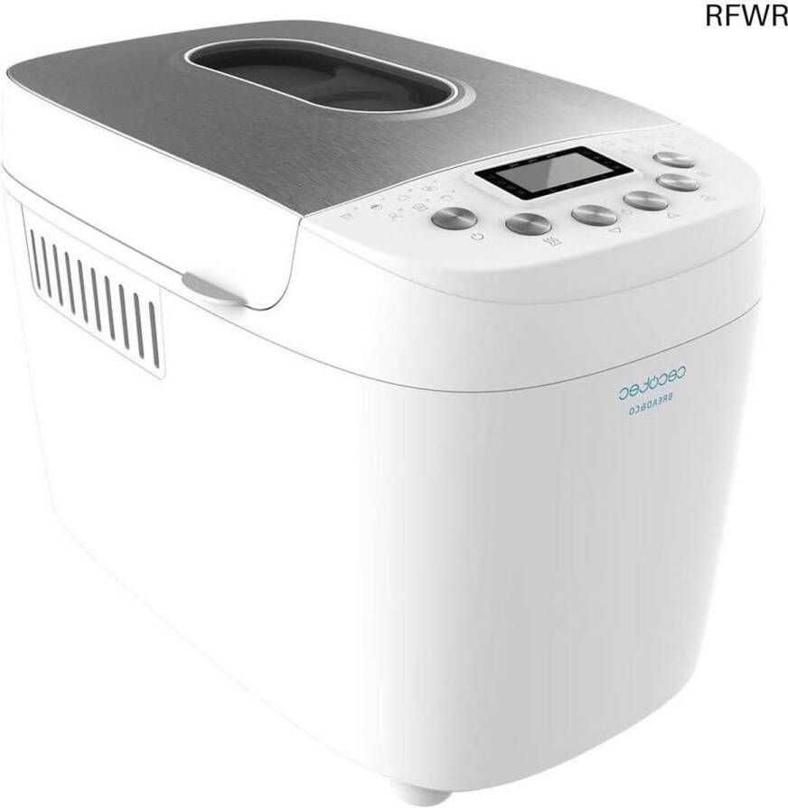RFWR Broodbakmachine 850 W 1 5 kg 15 Programmeerbare Instellingen