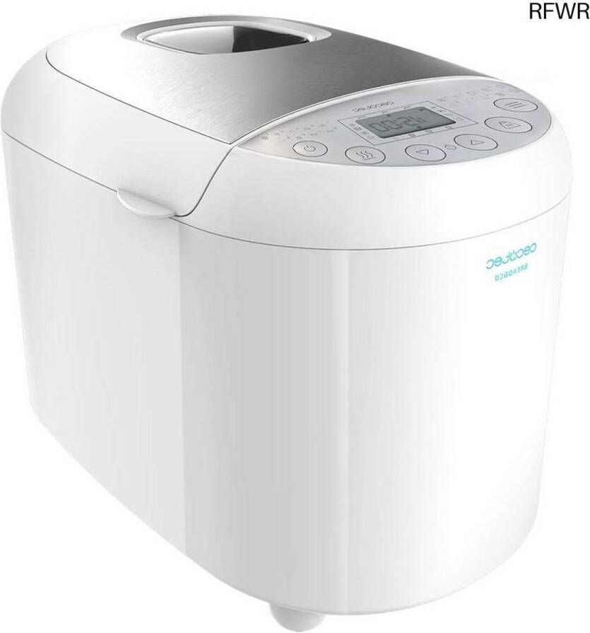 RFWR Broodbakmachine met 19 automatische programma's voor vers gebakken brood deeg en meer