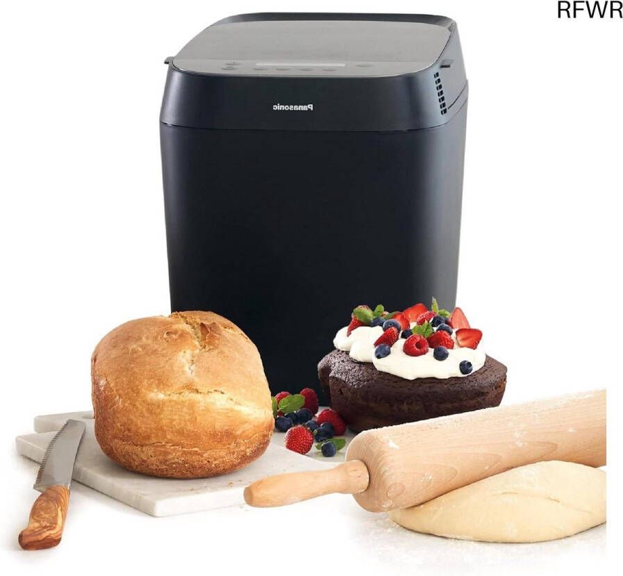 RFWR Broodbakmachine voor knapperig en glutenvrij brood met 18 programma's