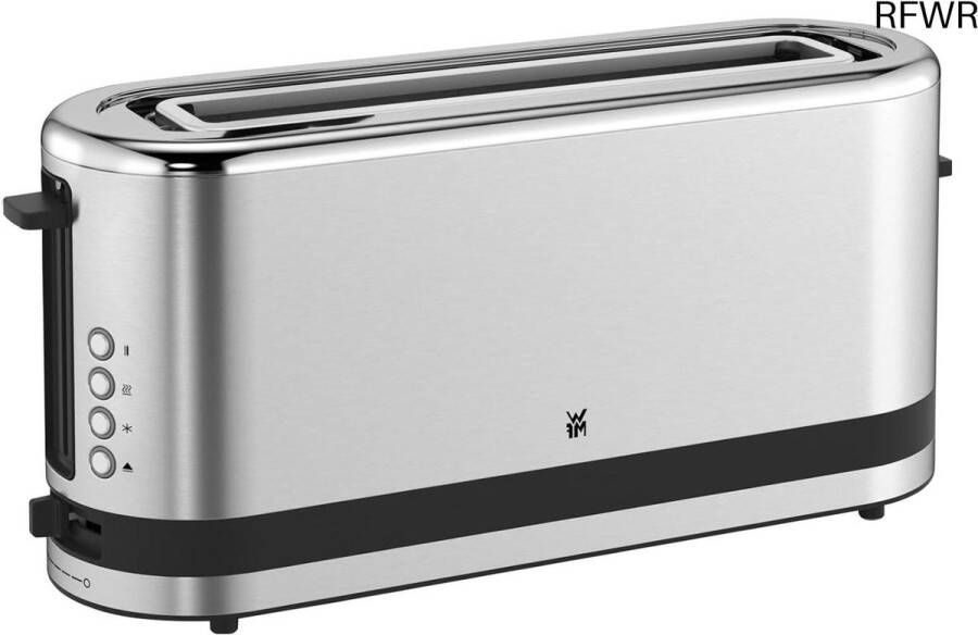 RFWR Broodrooster XXL met 900 Watt en 7 Bruiningsniveaus Ingebouwd Opzetstuk voor Broodjes