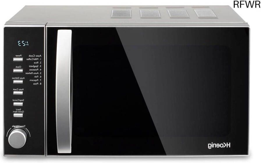 RFWR Compacte Digitale Magnetron 20L met Draaiplateau en 6 Warmtestanden