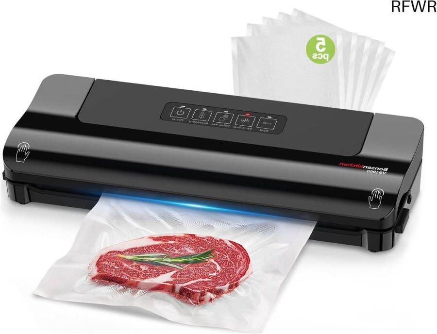 RFWR Compacte vacuümmachine voor levensmiddelen met multifunctionele modi en accessoires