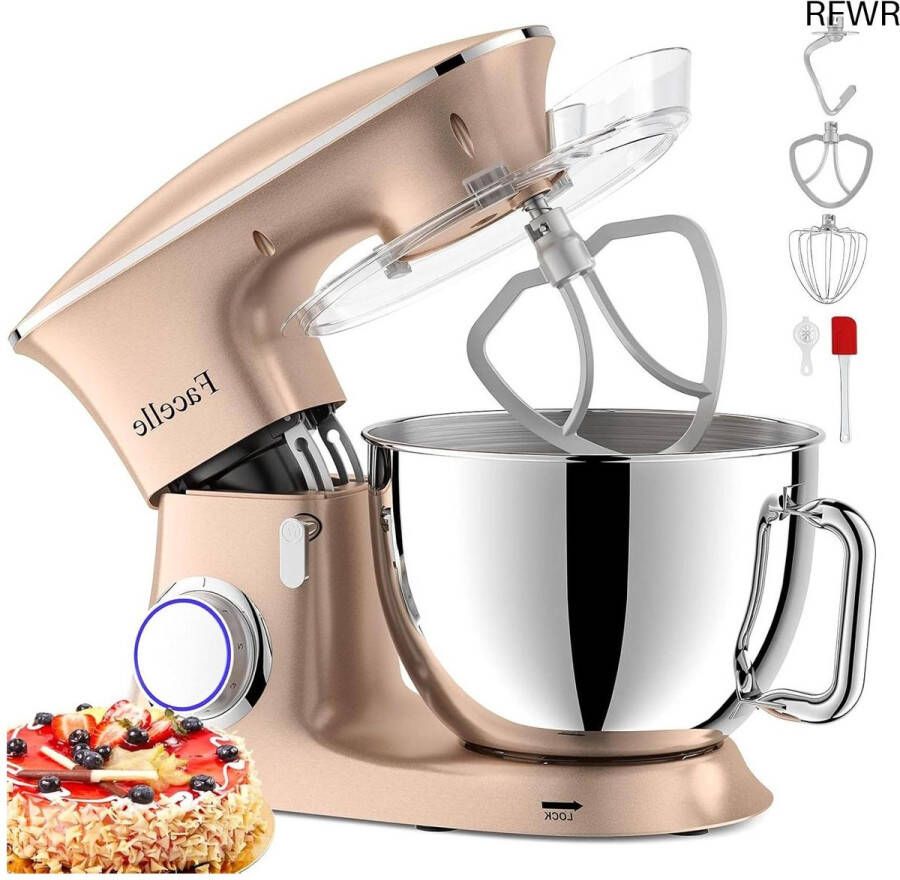 RFWR Deegmachine 8 5 L met 6+1 snelheden en 1500W motor