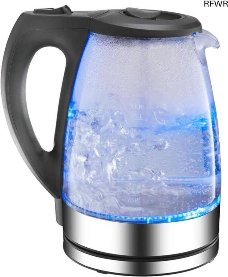 RFWR Elektrische Glazen Waterkoker 7L Met Automatische Uitschakeling en Led Verlichting