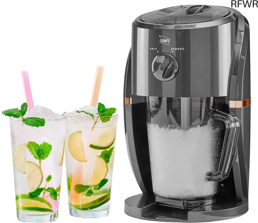 RFWR Elektrische IJsschaafmachine voor Slushies Cocktails Frappe en Ijsthee