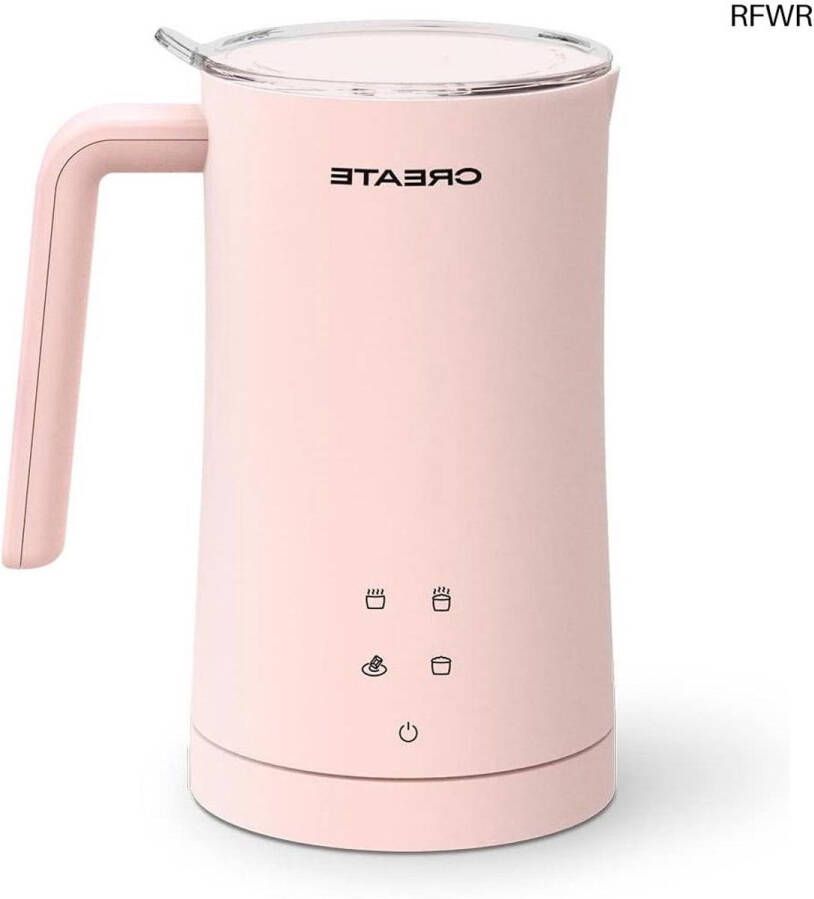 RFWR Elektrische Melkopschuimer met Touchscreen Automatische Verdamper voor Warme en Koude Melk
