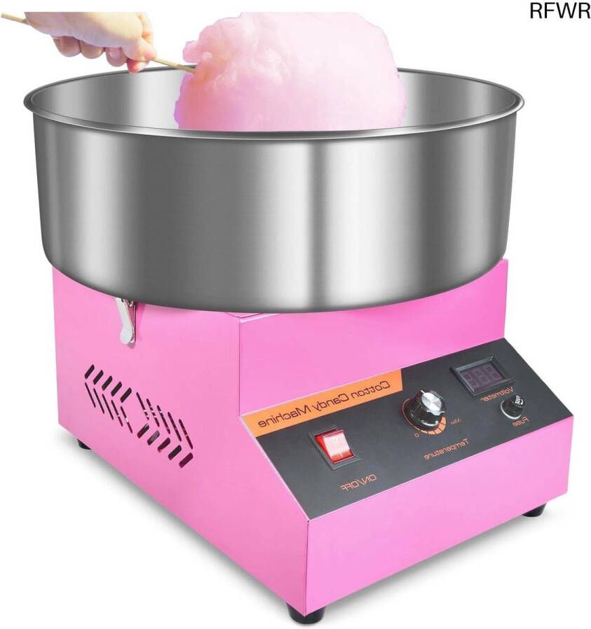 RFWR Elektrische suikerspinmachine voor feestjes en evenementen