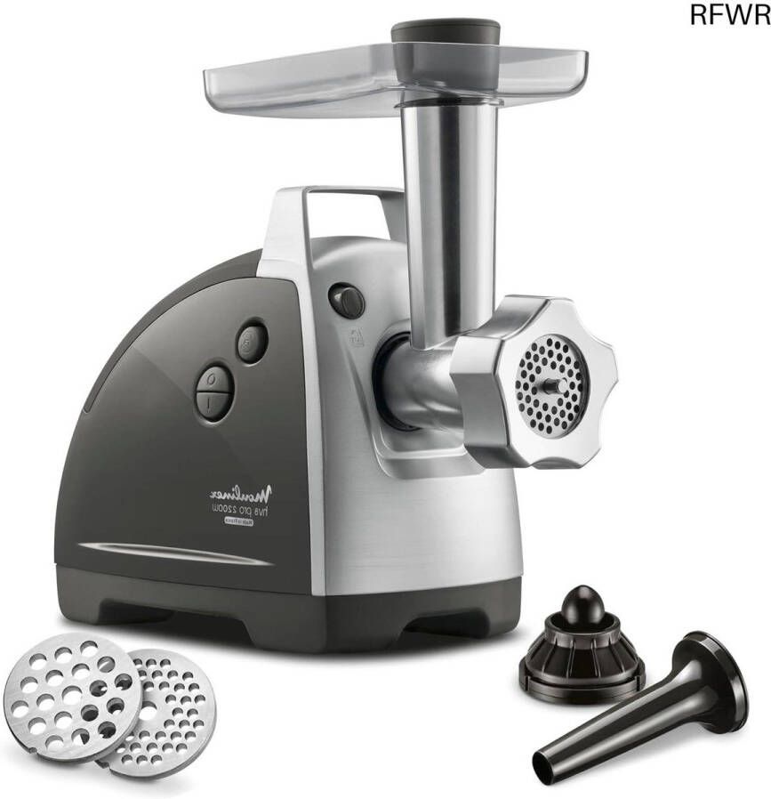 RFWR Elektrische Vleesmolen 2200 W met Accessoires voor Kebbe en Worst