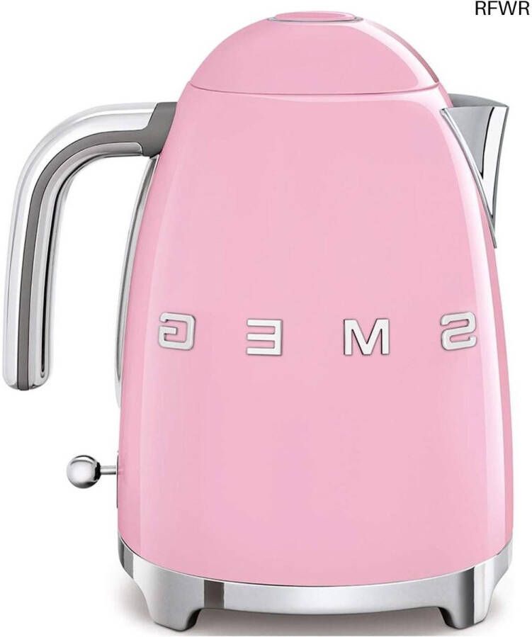 RFWR Elektrische Waterkoker 50's Style 1.7L Pastel Roze
