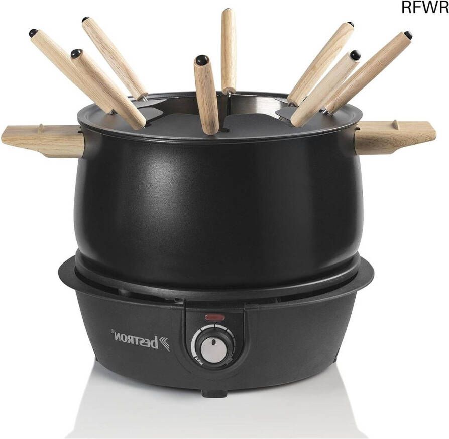 RFWR Fondue Set voor 8 Personen 1500W Stijlvol en Veilig