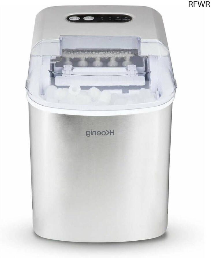 RFWR IJsblokjesmachine 12 kg per dag Automatisch Compact 2 Formaten Stil 2.1 L