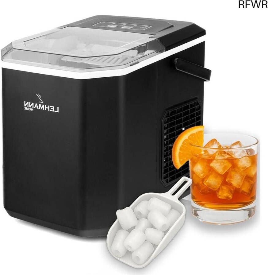 RFWR IJsblokjesmachine voor Thuis en Feestjes Snelle IJsie in Slechts 6 Minuten