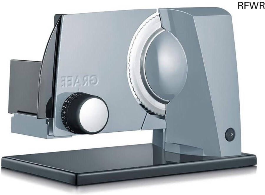 RFWR Keuken Allessnijder Grijs Compacte en Krachtige Slicer voor Verse Ingrediënten