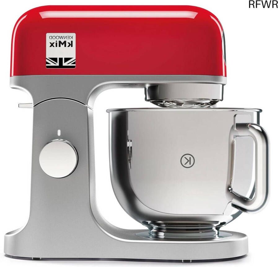 RFWR Krachtige Keukenmachine met Roestvrijstalen Kom Veiligheidssysteem en 3-Delige Accessoire Set