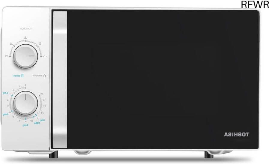 RFWR Magnetron 20 liter met 800 W en 5 standen Praktische ontdooifunctie en ledverlichting