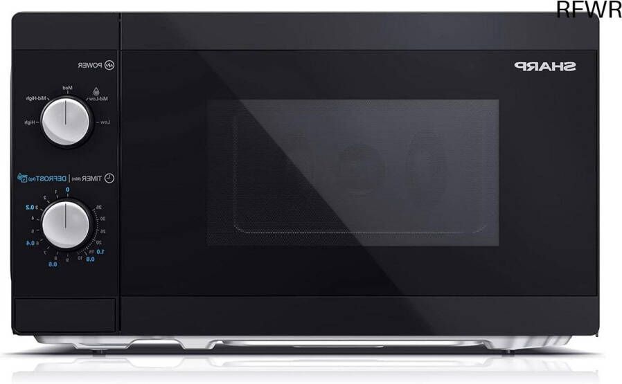 RFWR Magnetron 800W met 5 standen en ontdooifunctie Zilver