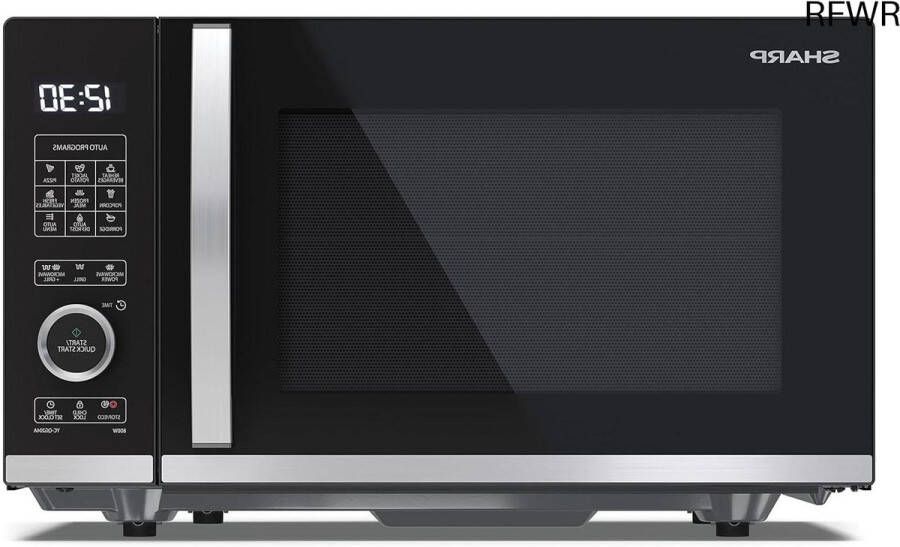 RFWR Magnetron en Grill 20L zonder Draaiplateau met Semi-digitale Bediening