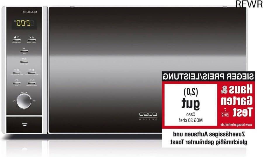 RFWR Magnetron met convectie en grill 30 liter 900 W roestvrij staal