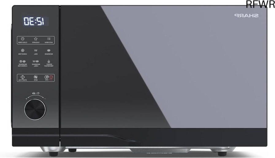 RFWR Magnetron met Grill en Convectie 900W 25L 11 Instellingen Zwart