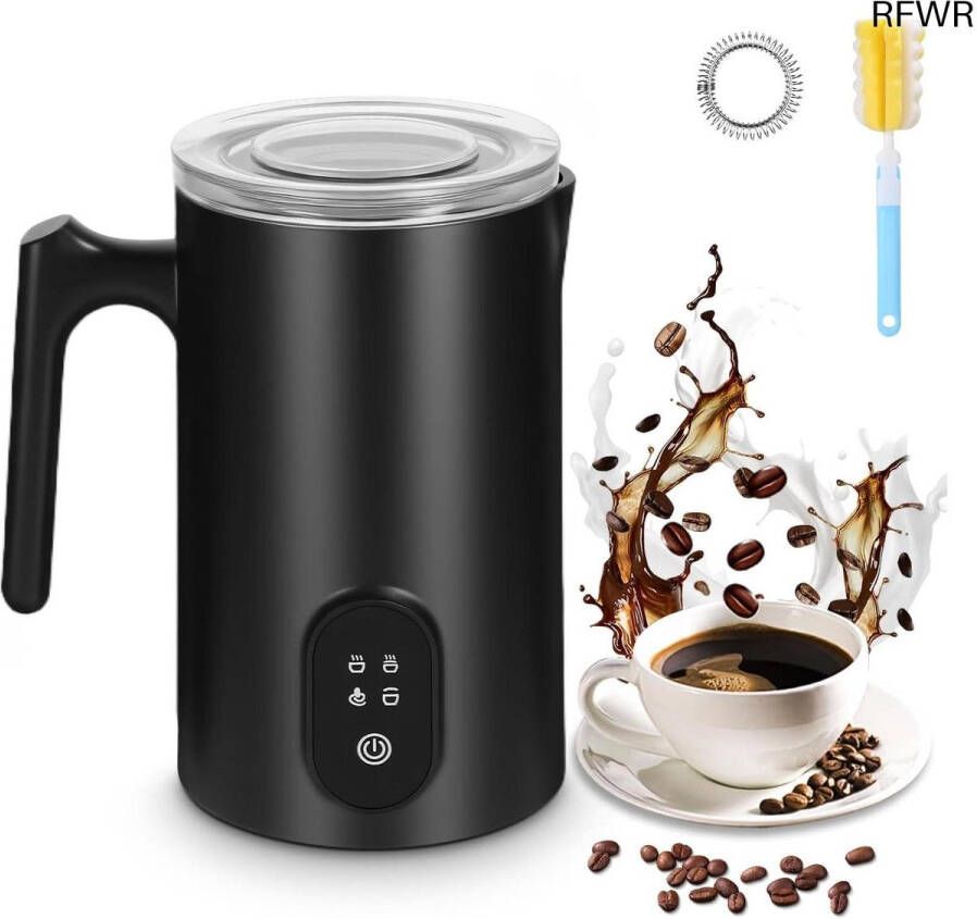 RFWR Melkopschuimer Elektrisch 580 ml met Antiaanbaklaag