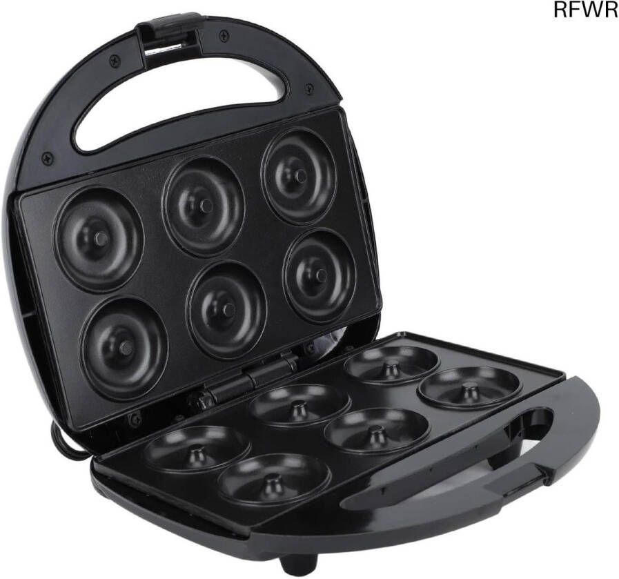 RFWR Mini Donut Maker Eenvoudige en Veilige Elektrische Donutmachine voor Thuisgebruik