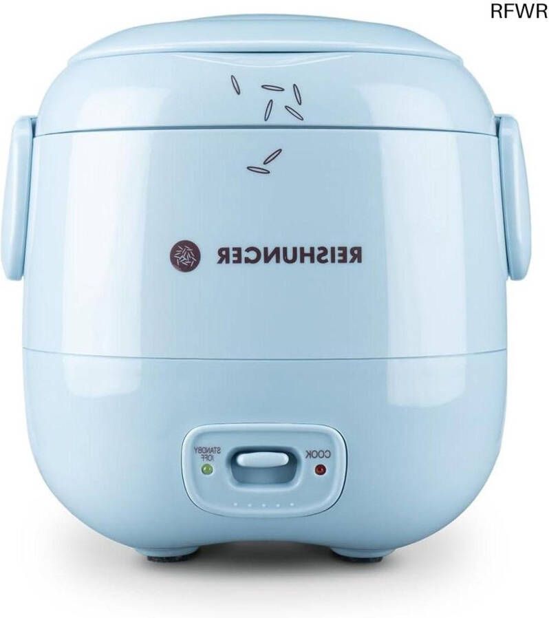 RFWR Mini Rijstkoker 0 3 l Perfect voor 1-2 Porties Compact en Gebruiksvriendelijk