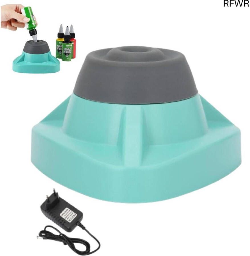 RFWR Mini Vortex Mixer 10.000 omw min voor Snel en Efficiënt Mengen van Pigmenten en Schoonheidsen