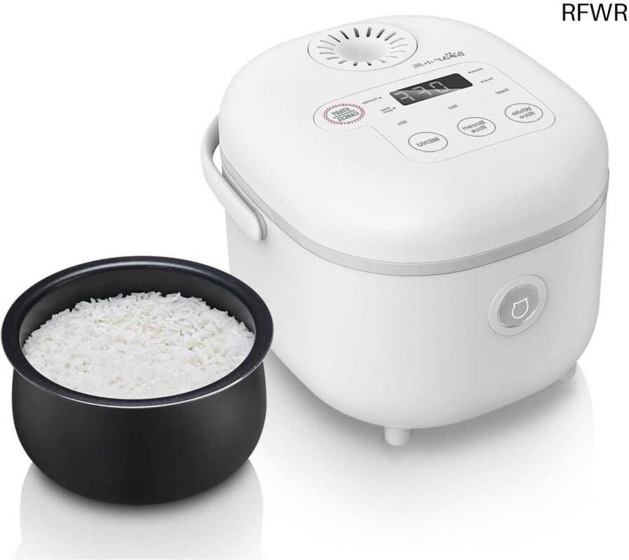 RFWR Multifunctionele rijstkoker 3 5 kopjes met stoomfunctie voor 2-4 personen