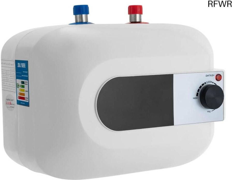RFWR Onderbouwboiler 6 Liter Elektrische Doorstroomboiler