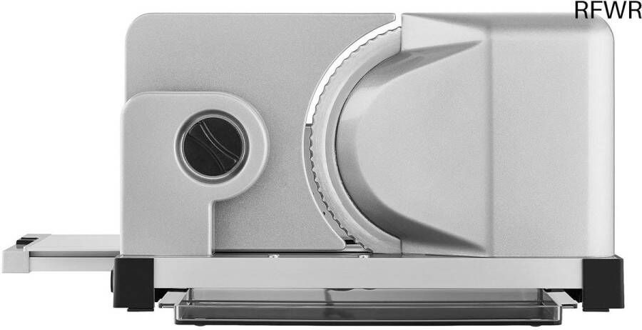 RFWR Opklapbare elektrische allessnijder en broodsnijmachine met golfgeslepen mes