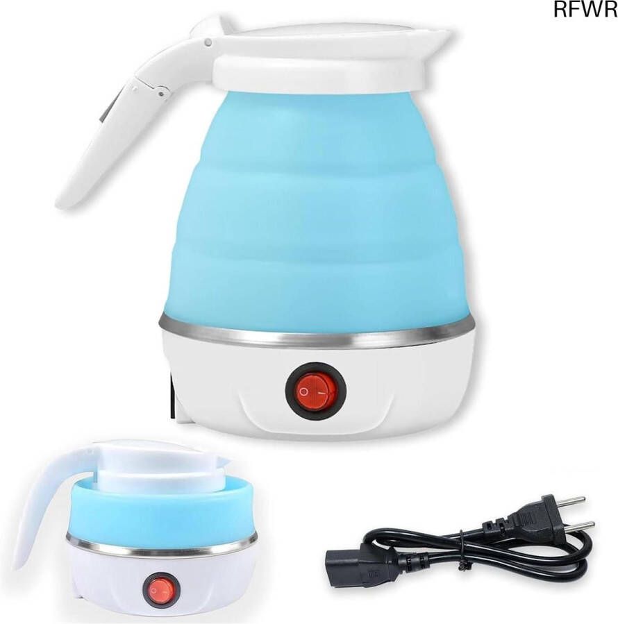 RFWR Opvouwbare Waterkoker 0 6L Draagbaar Snel Koken en Lichtgewicht voor Reizen Camping en Outdoor