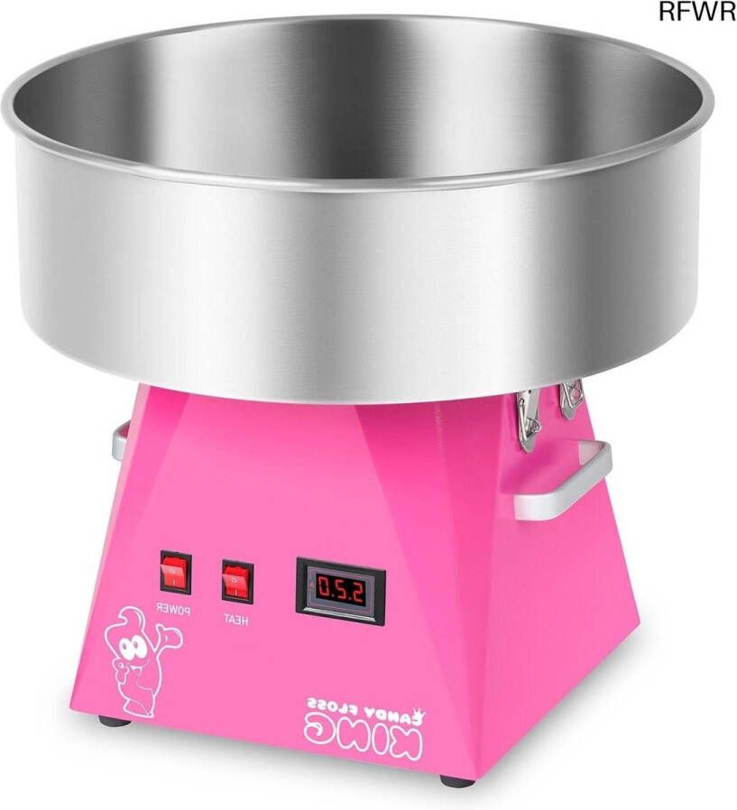 RFWR Professionele Suikerspinmachine 1030W Snelle Bereiding en Stille Werking