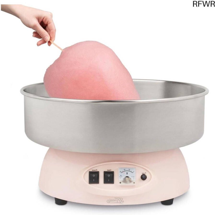 RFWR Professionele Suikerspinmachine met Automatische Temperatuurregeling 1200W