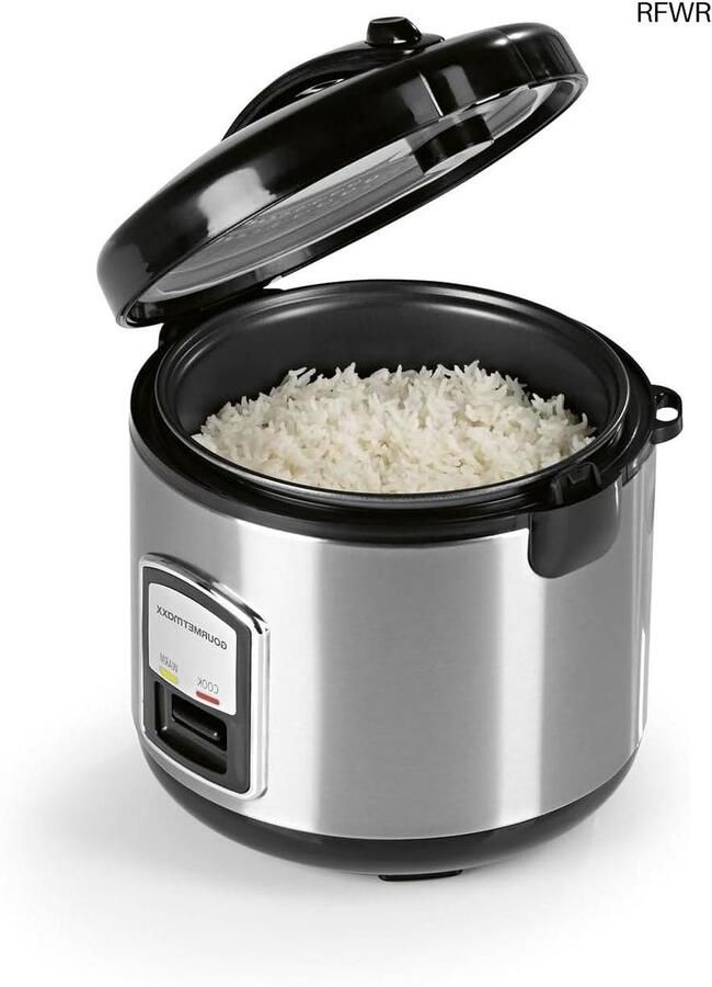 RFWR Compacte rijstkoker en stoompan 1 l – Ideaal voor kleine gezinnen en singles
