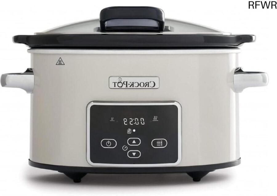 RFWR Digitale Lift- & Serve Slowcooker met 3 5 L Inhoud