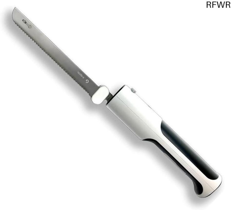 RFWR Draadloos Elektrisch Broodmes Automatisch Gekarteld Snijmes voor Keuken