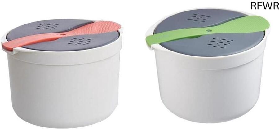 RFWR Draagbare Magnetron Rijstkoker Multifunctionele Voedselcontainer voor Gezonde Maaltijden