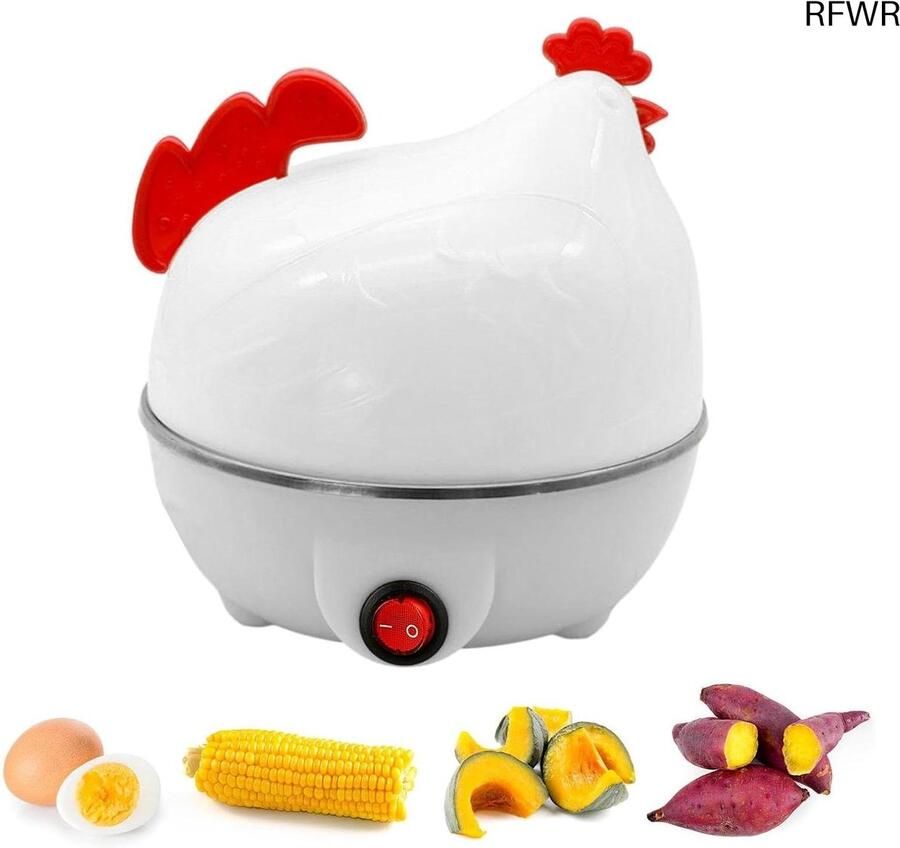 RFWR Elektrische eierkoker met automatische uitschakeling voor 7 eieren