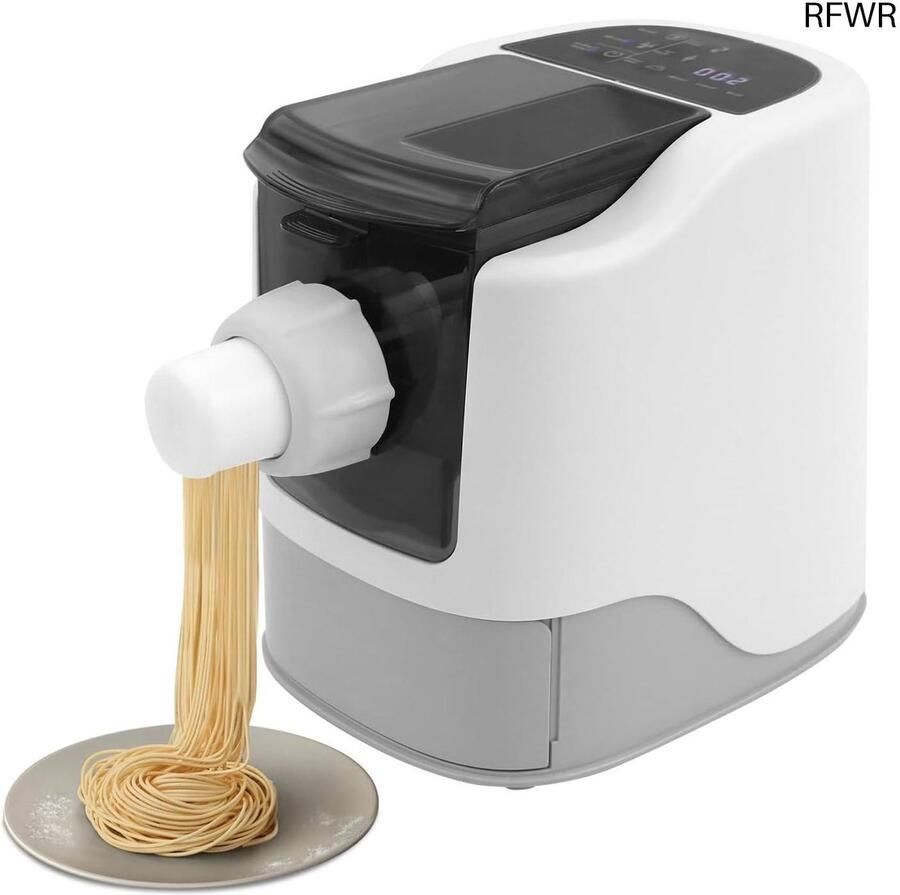 RFWR Elektrische pastamachine met 260 W motor en 500 g meelcapaciteit Voor verse pasta en deeg