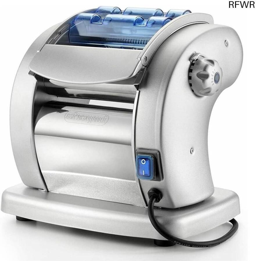 RFWR Elektrische Pastamachine Metalen Behuizing en Verstelbare Dikte