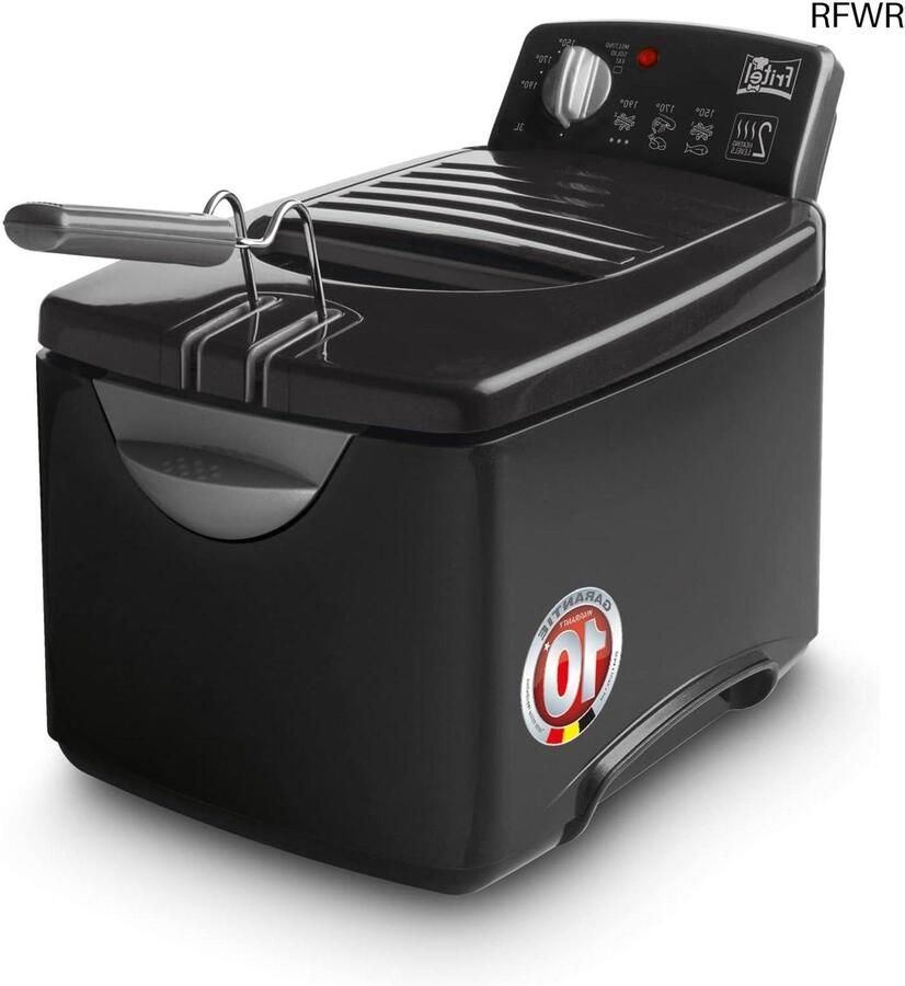 RFWR Friteuse met Dubbel Verwarmingselement 3 Liter Sneller Frituren en Gezondere Frietjes